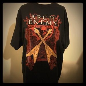 Arch Enemy band 2008 tour T-shirt